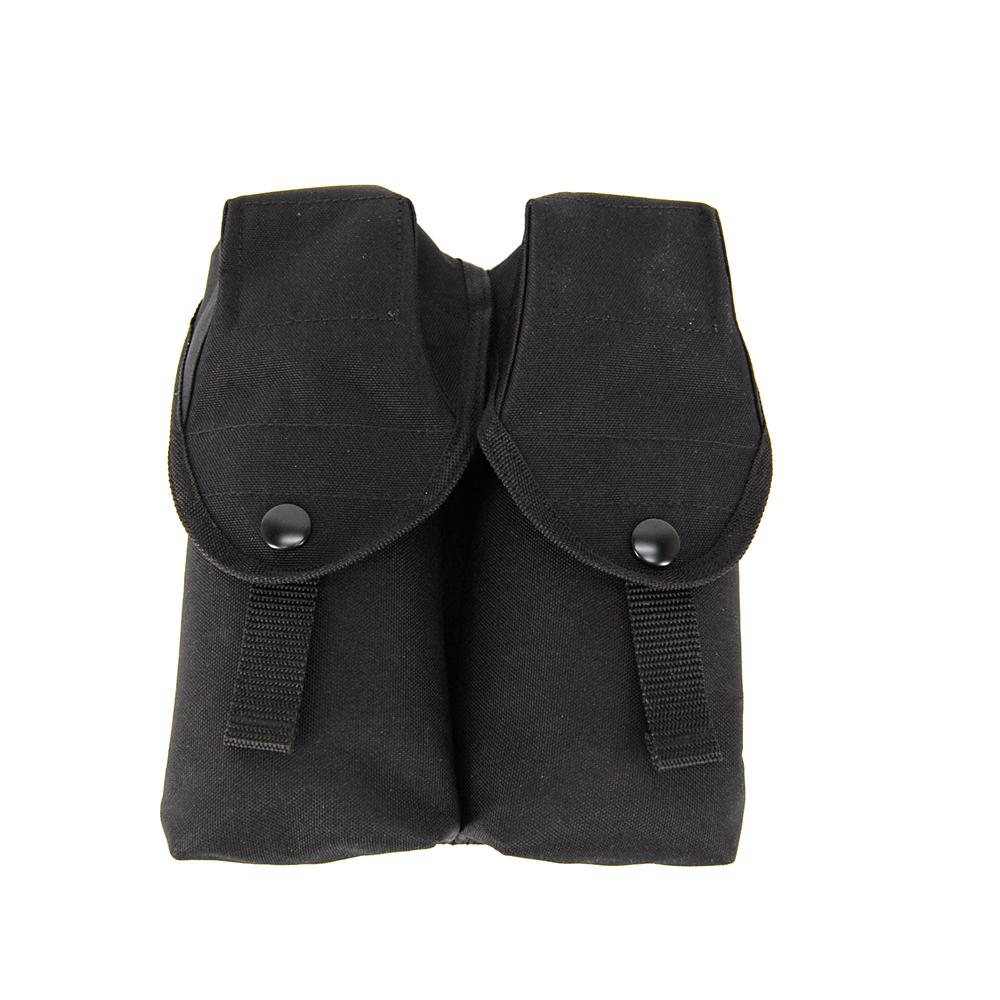 Pochette grenade double - Noir