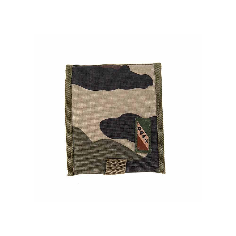 Porte bloc note petit modèle - Camouflage CE - Opex