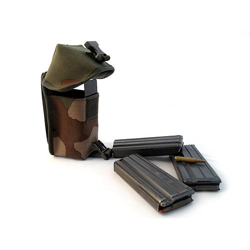 Porte chargeur FAMAS 3 chargeurs - Camouflage CE - Modulpack system