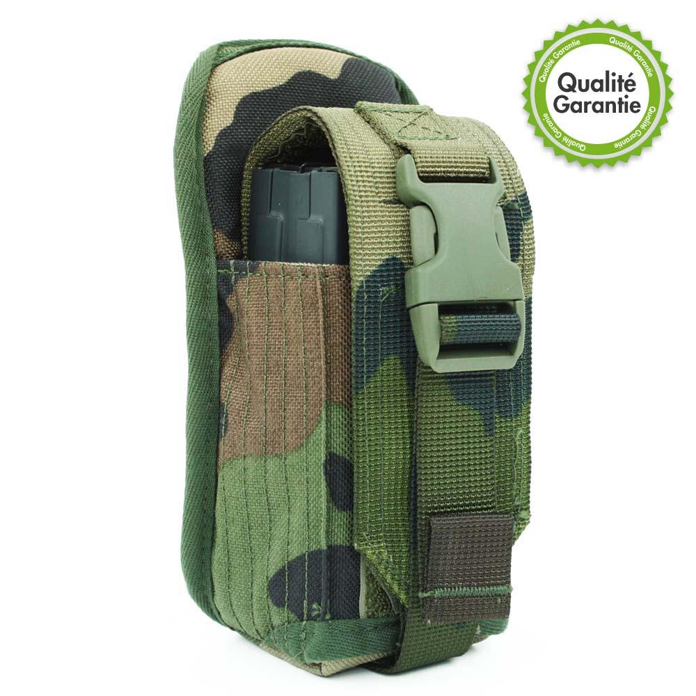 Porte chargeur Famas double - Camouflage CE - Modulpack system