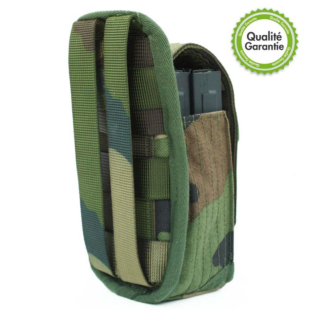 Porte chargeur Famas double - Camouflage CE - Modulpack system
