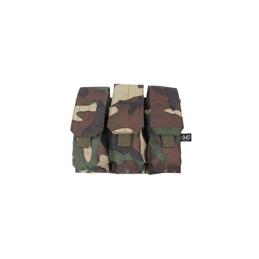 Porte Chargeur Triple - Système Molle - C