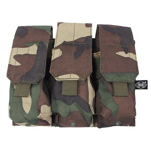 Porte Chargeur Triple - Système Molle - C
