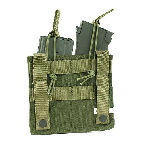 Porte-Chargeurs Double M4/AK - Fixation par élastique - Defcon 5