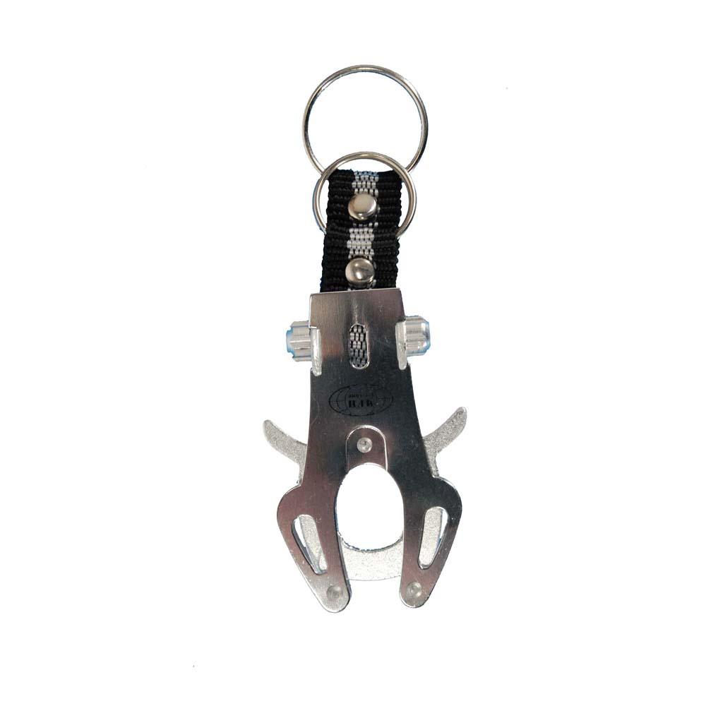 Porte clef KARABINER CRAB aluminium 60 mm - Miltec