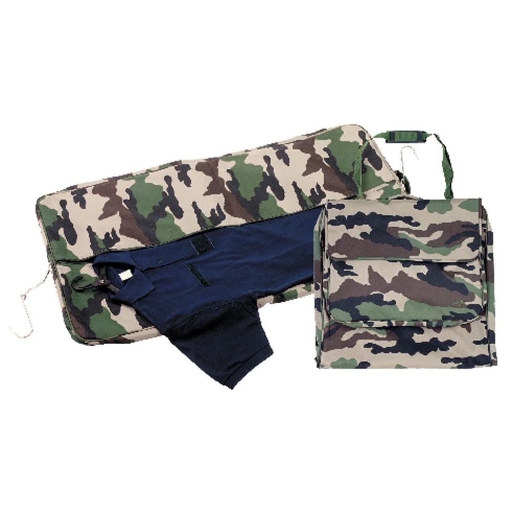 Porte habit 2 cintres et pochette de rangement