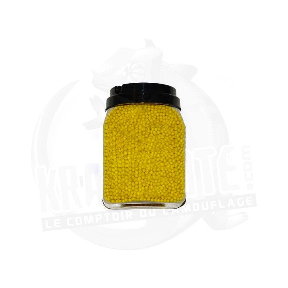 Pot de billes Jaunes - 0.12g - 250 grammes