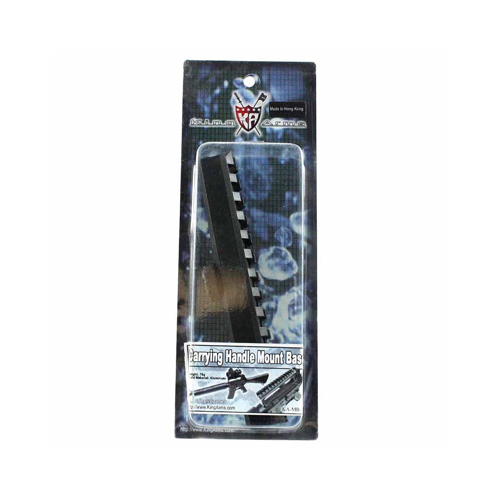 Rail picatinny - Serie M16 - Noir