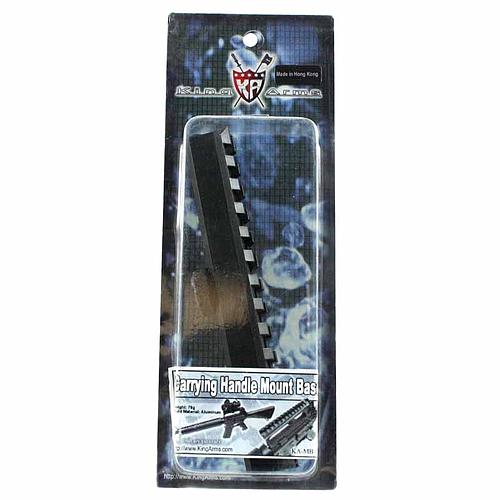 Rail picatinny - Serie M16 - Noir