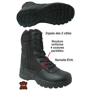 Rangers Patrol® XT5 Cuir et Nylon - Semelle Eva