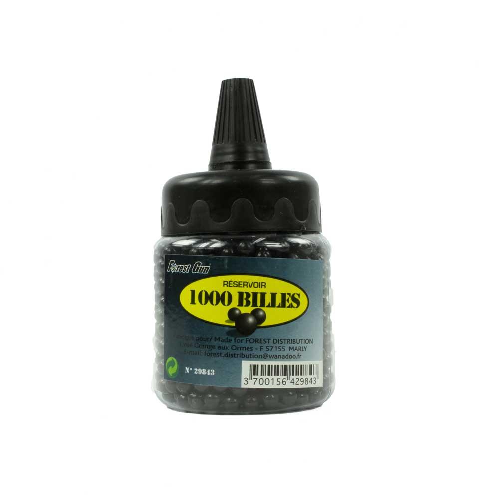 Recharge 1000 billes noires