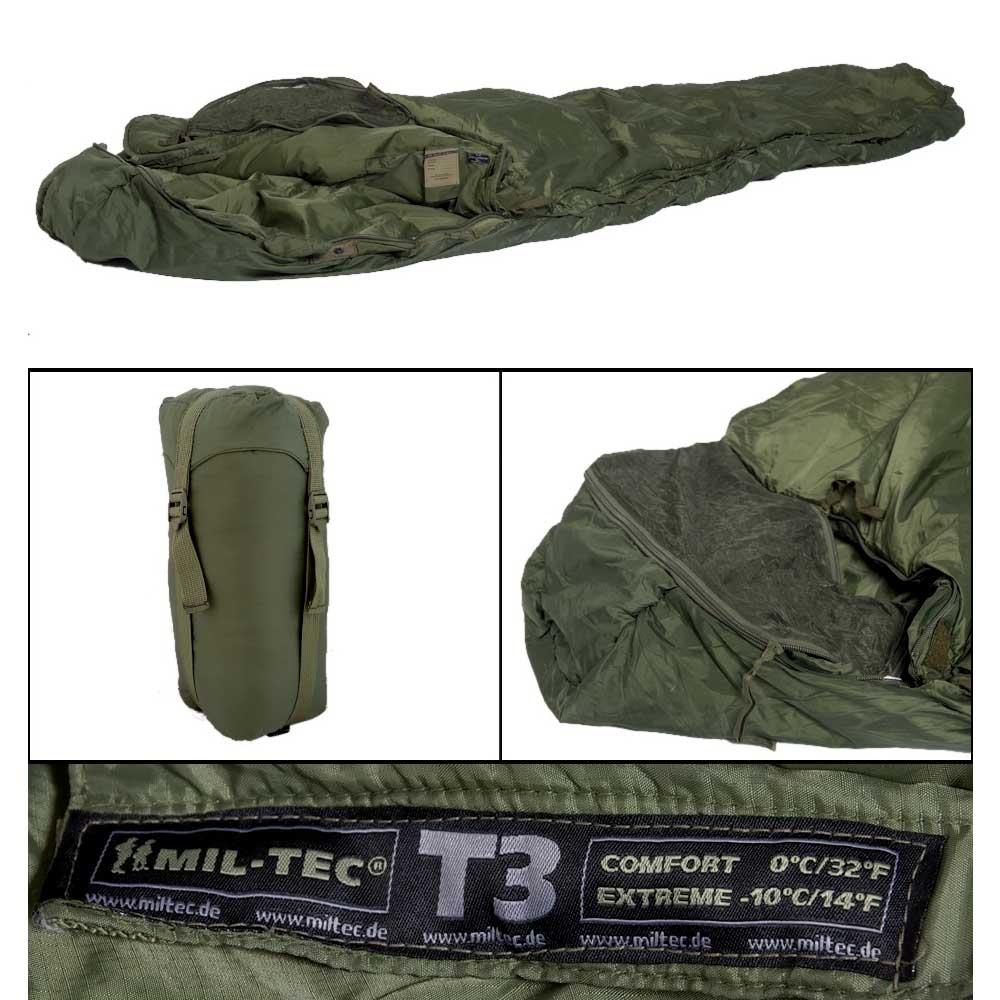 Sac de couchage TACTICAL 3 - Vert
