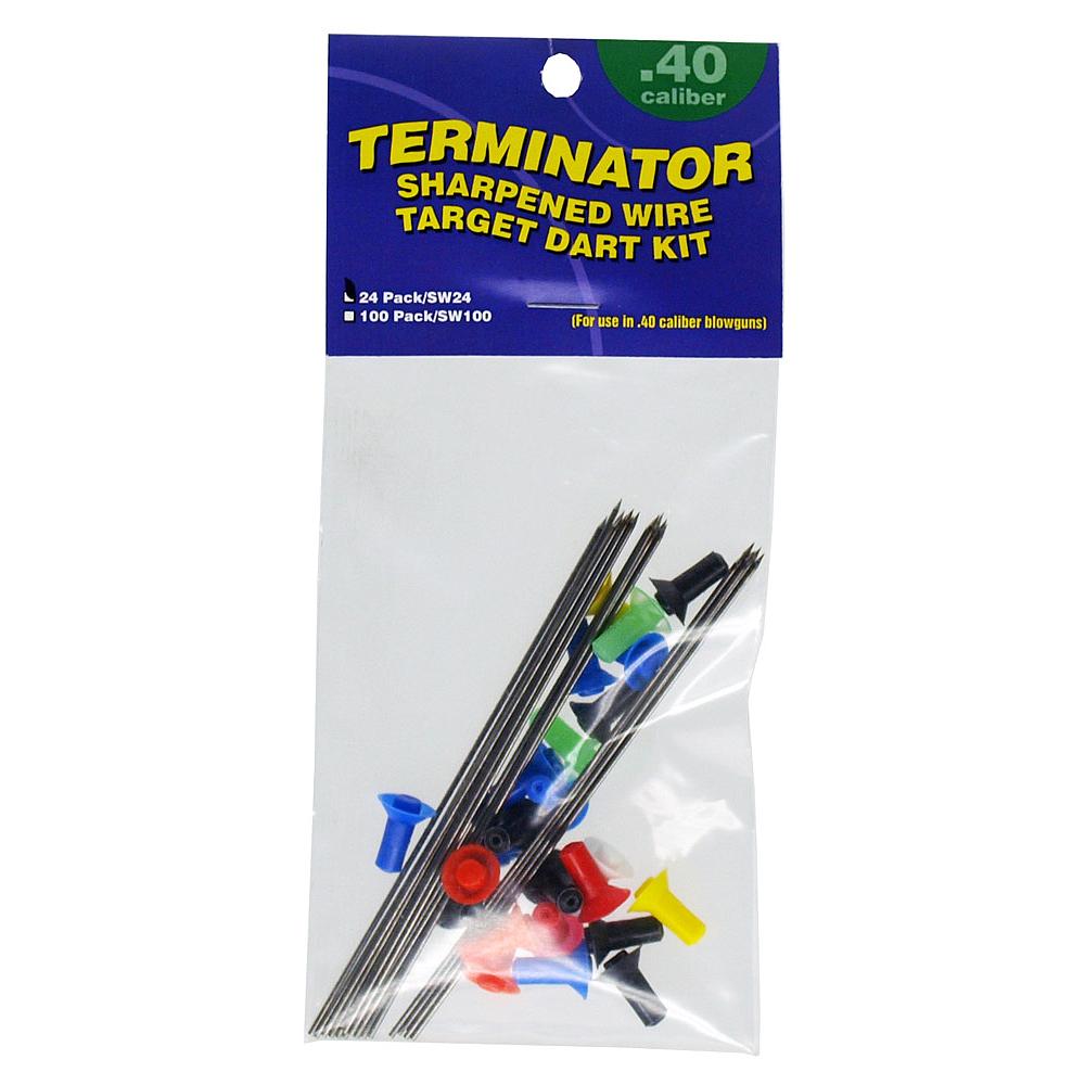 Sharpened Wire Dart kit x 24