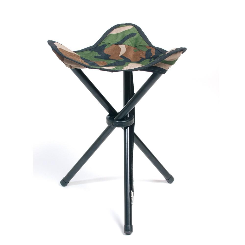 Siege de camping pliant trepied