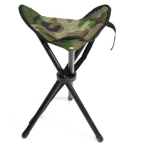 Siege de camping pliant trepied