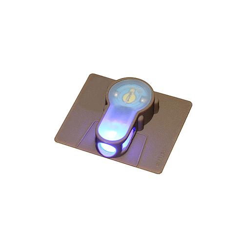 Support Velcro Compact avec lampe Led - Dark Earth - FMA (