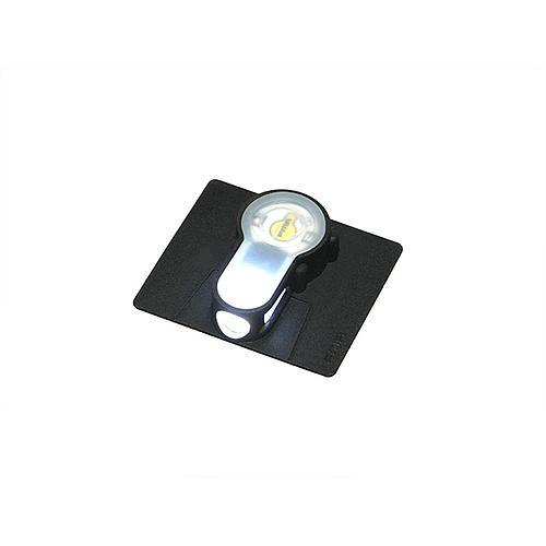 Support Velcro Compact avec lampe Led - Noir - FMA (