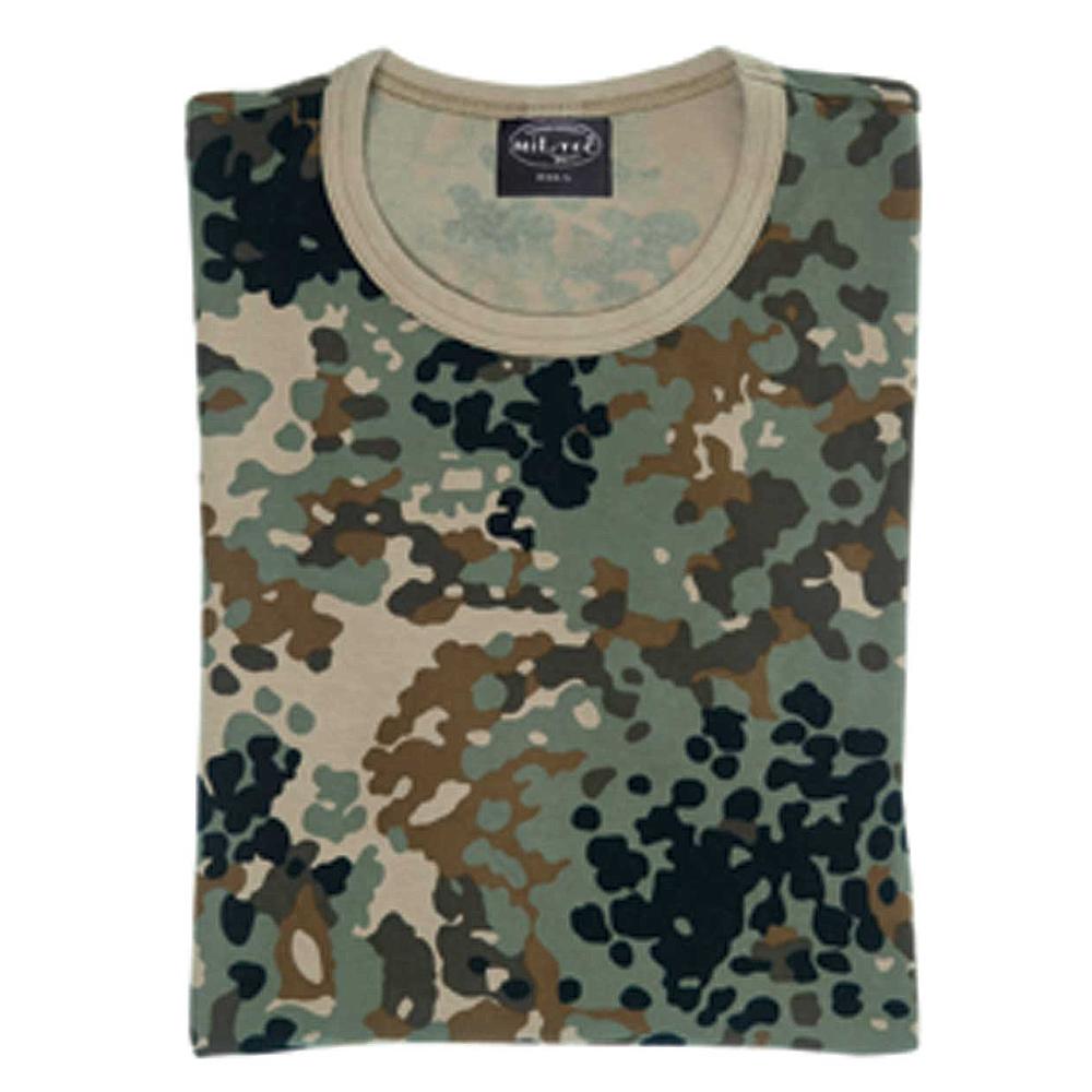 T-shirt elastane Camouflage