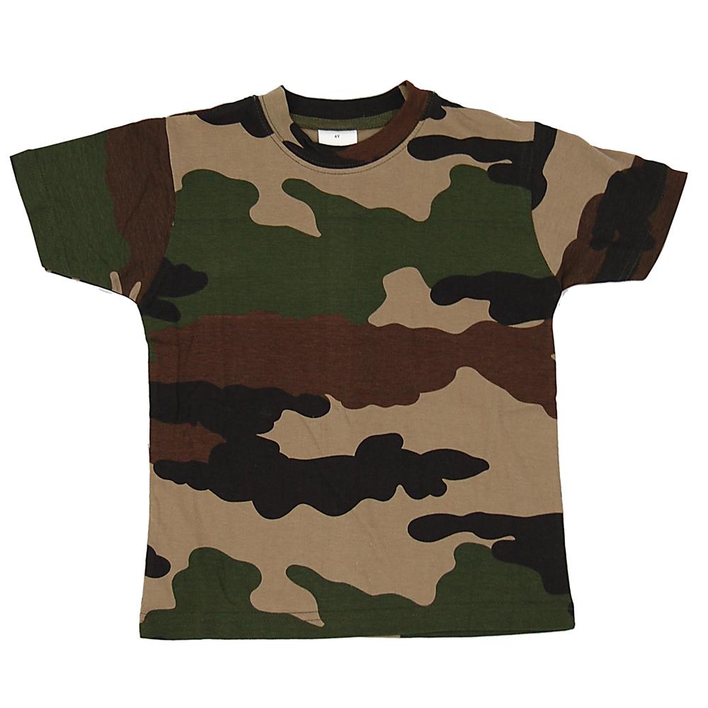 T-shirt enfant camo