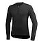 T-shirt manche longue ullfrotté 200 gr woolpower col rond zippé