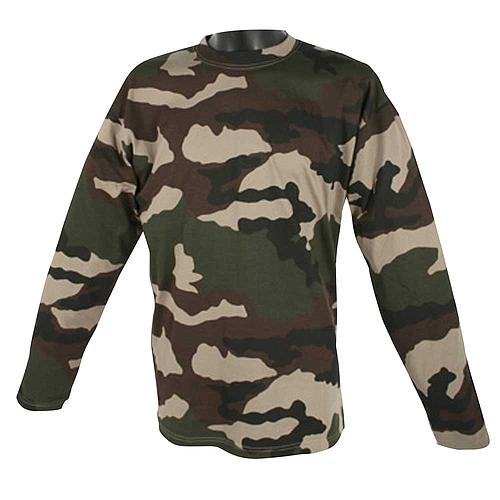 T-shirt manches longues camo CE