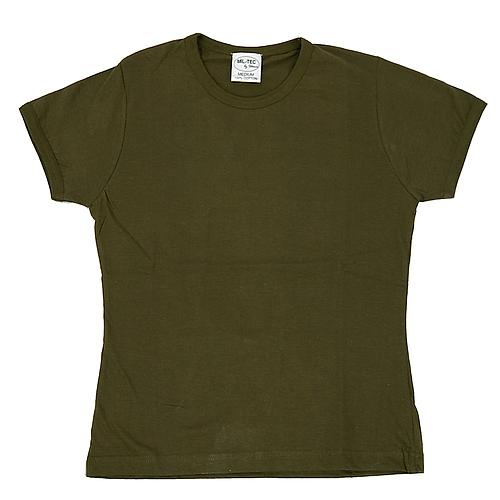 T-shirt uni vert