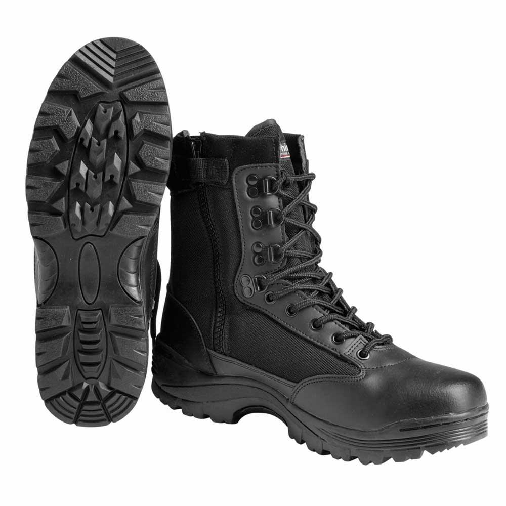 Tactical zipper Swat boots
