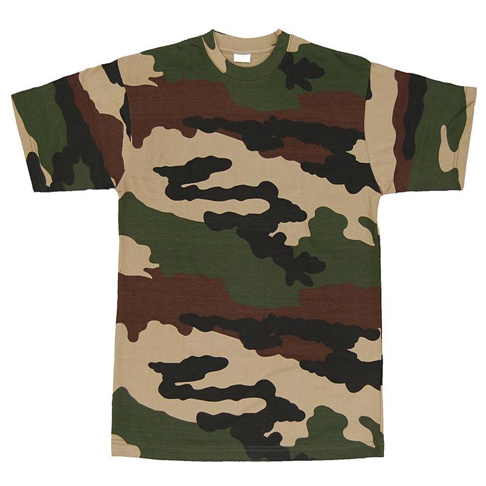 Tee shirt camouflage 