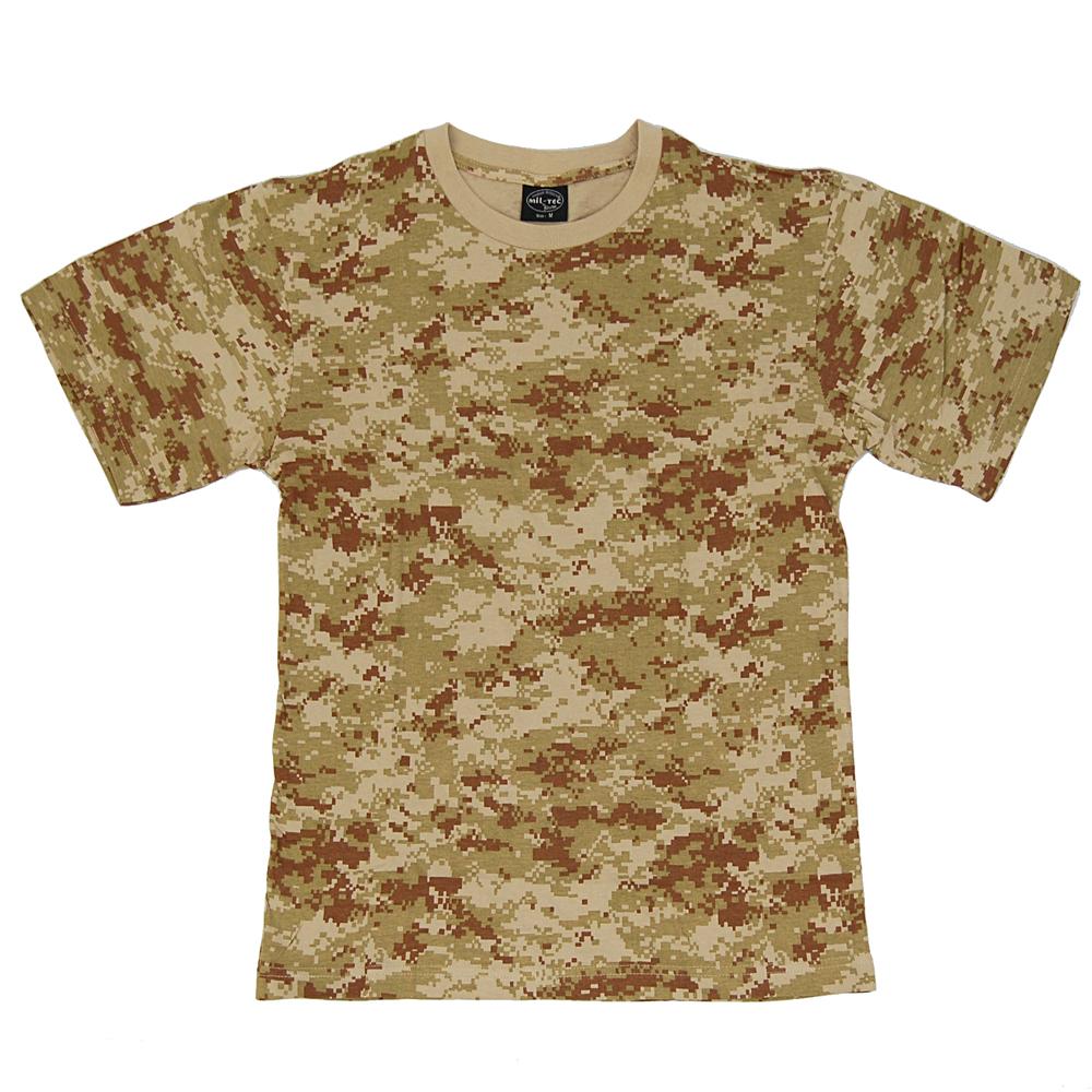 Tee shirt camouflage 
