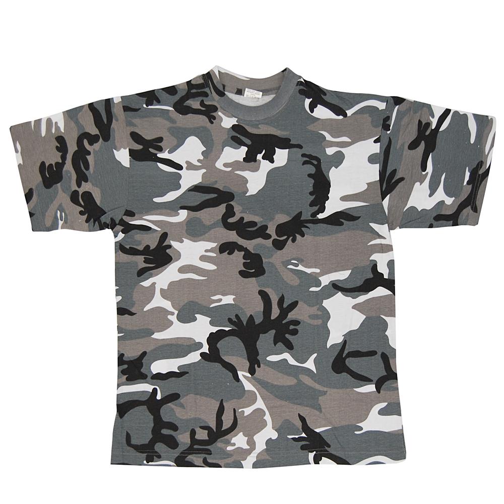 Tee shirt camouflage 