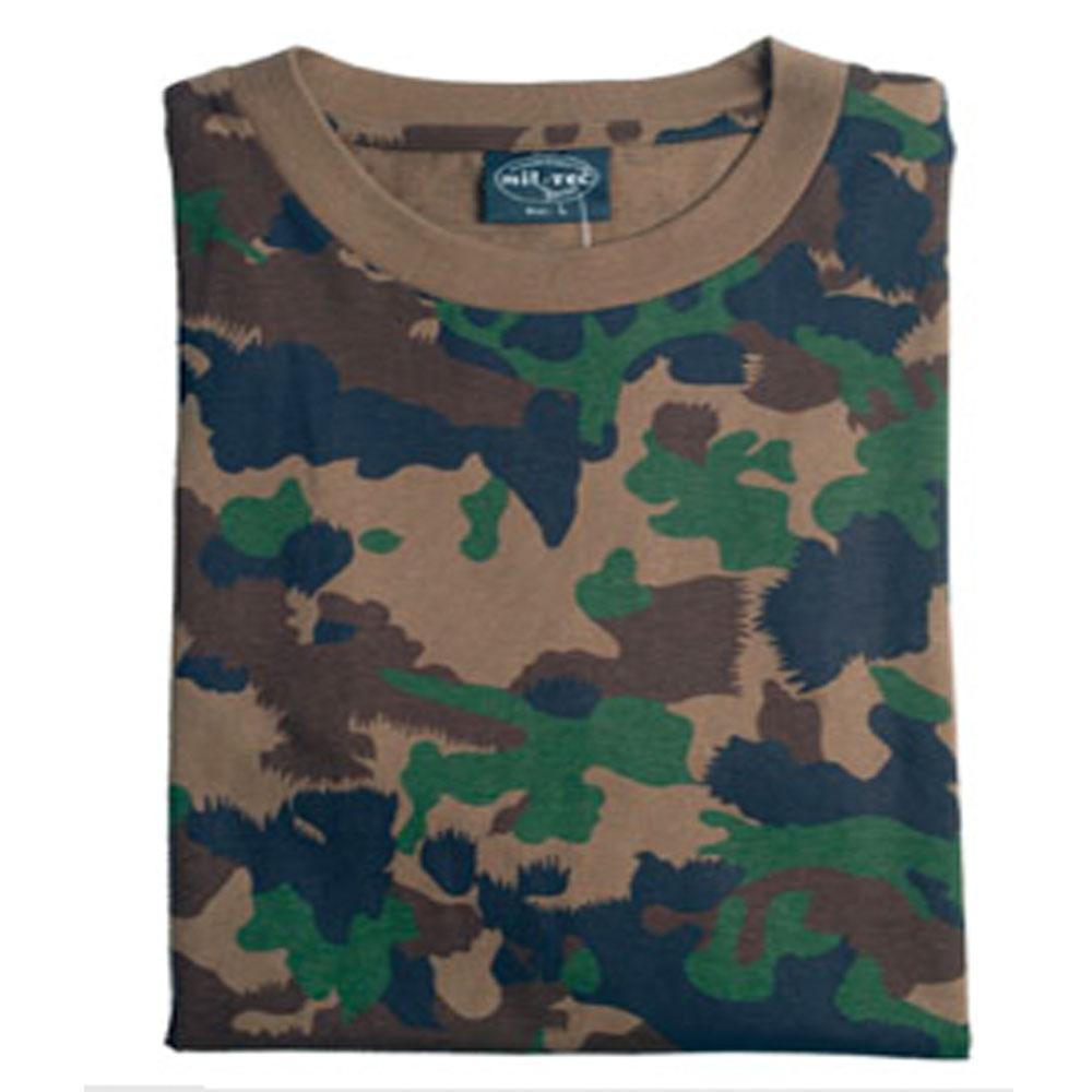 Tee shirt camouflage 
