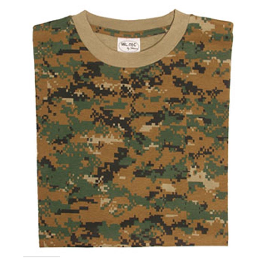 Tee shirt camouflage 