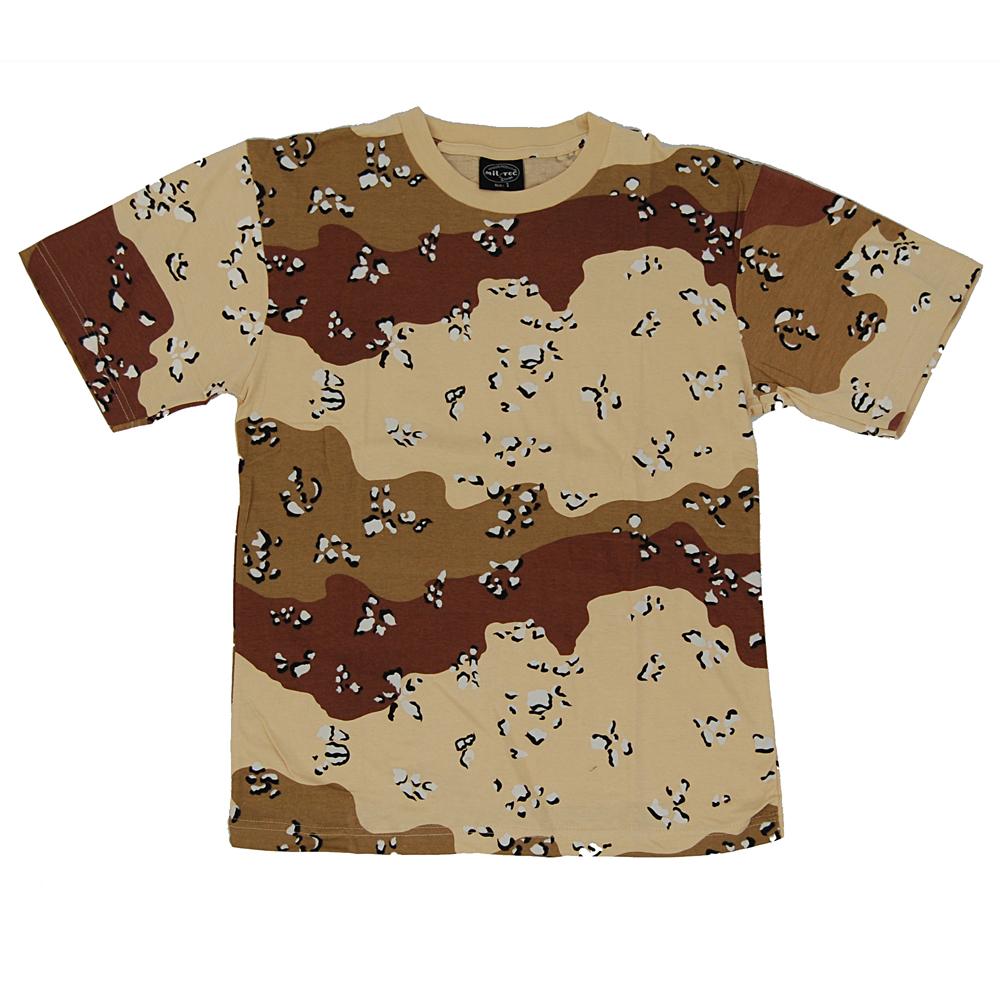 Tee shirt camouflage 