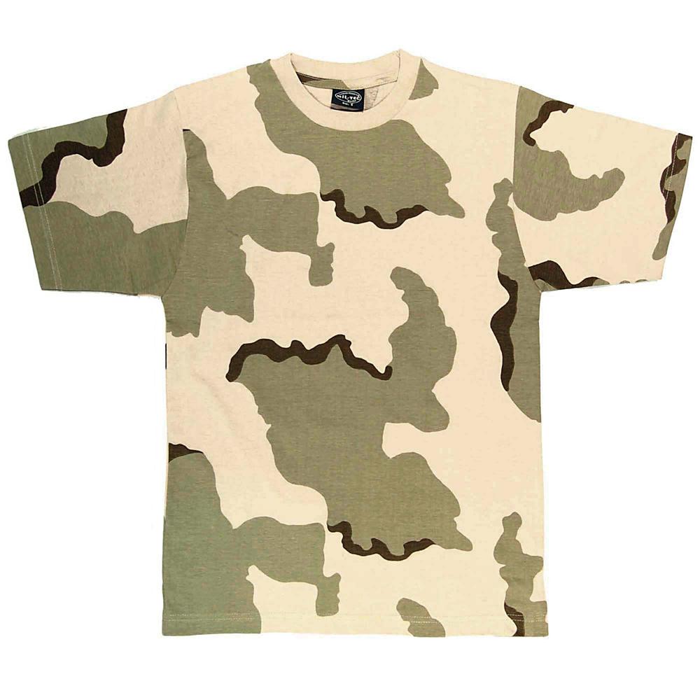 Tee shirt camouflage 