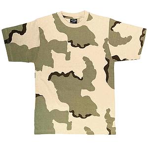 Tee shirt camouflage 