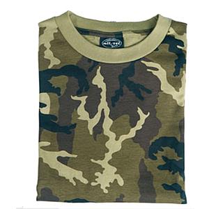 Tee shirt camouflage 