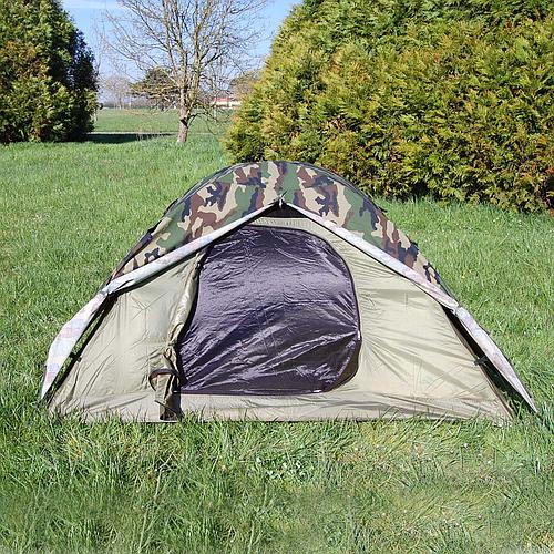 Tente militaire igloo 2 places - Camouflage CE - Geopack