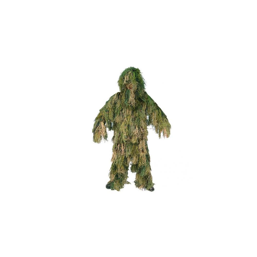 Tenue Ghillie Anti-Feu 4 piéces woodland