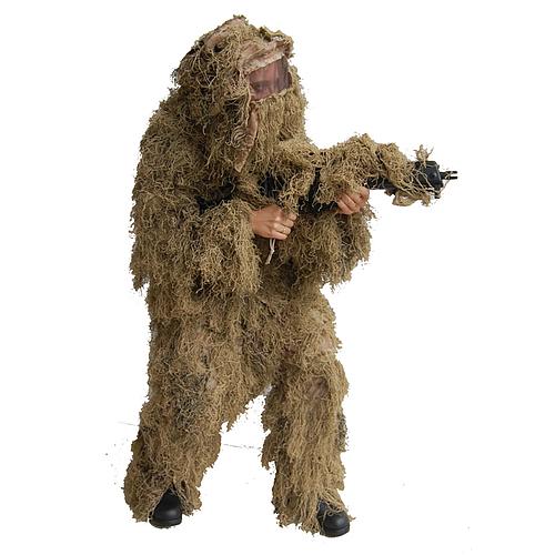 Tenue GHILLIE SUIT anti fire 4 piéces 