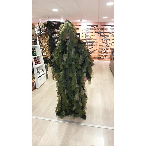 Tenue Ghillie Suit 'Oak Leaf 3D' - 3 pièces - Miltec -