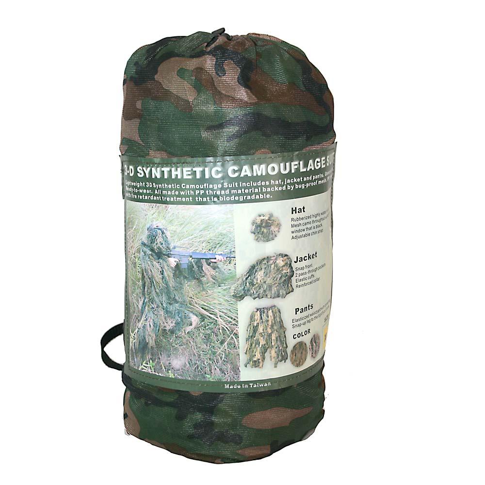 Tenue Ghillie Suit  Traitée anti-feu et bio-dégradable - Miltec