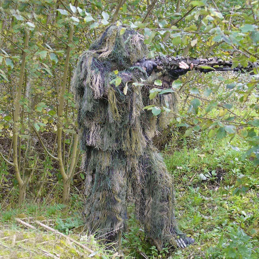 Tenue Ghillie Suit  Traitée anti-feu et bio-dégradable - Miltec