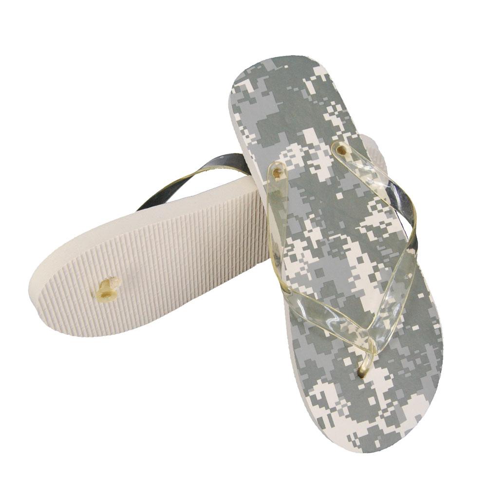Tongs de couleur camouflage