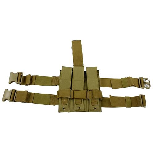 Triple porte chargeur de cuisse pour MP5 