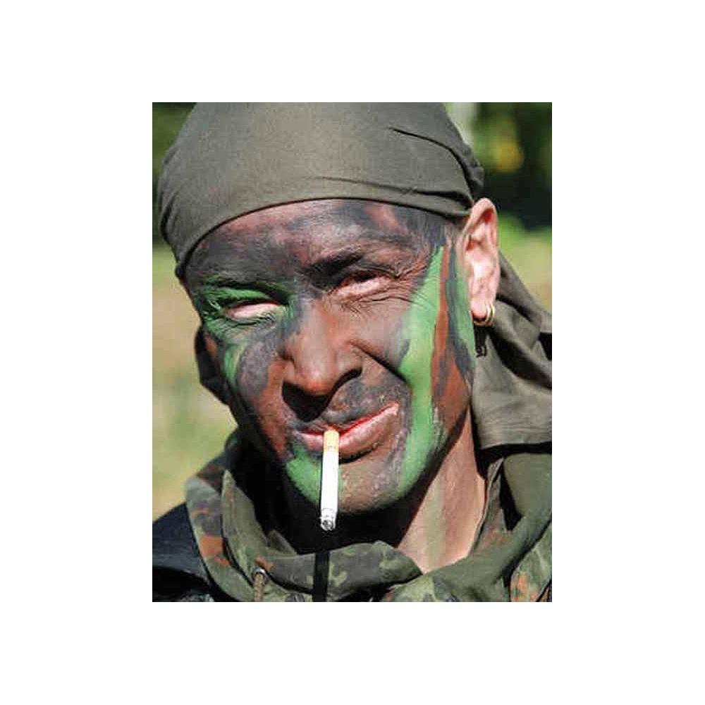 Tube de crème de camouflage Vert