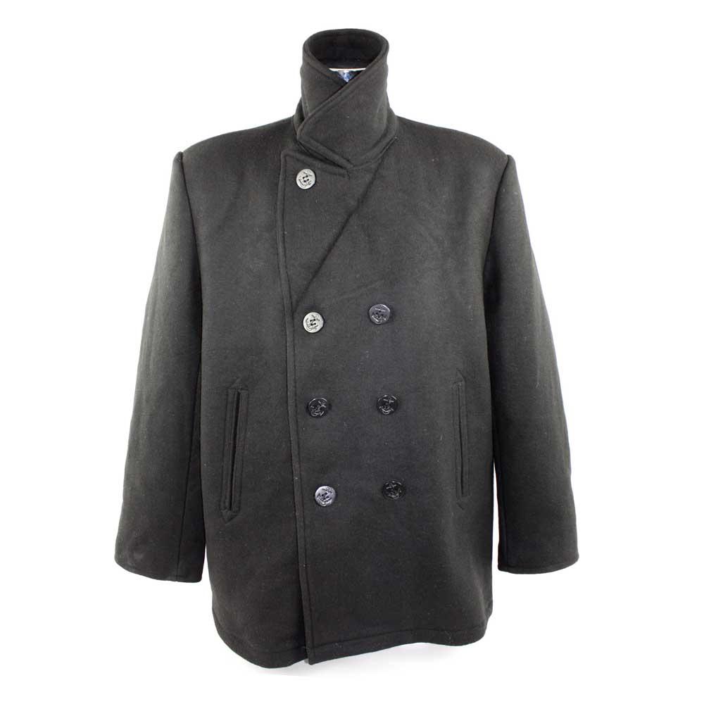 Veste Pea coat  US NAVY Noir