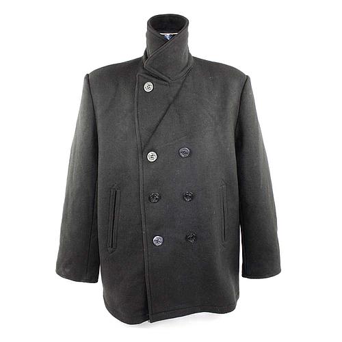 Veste Pea coat  US NAVY Noir