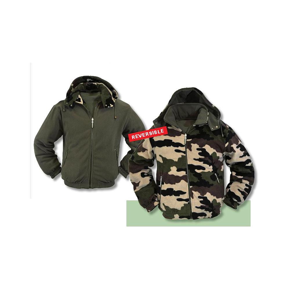 Veste Polaire Réversible -