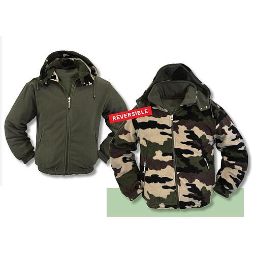 Veste Polaire Réversible -
