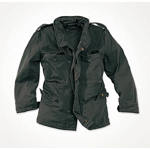 Veste Vintage Classic M65 Washed - Noir